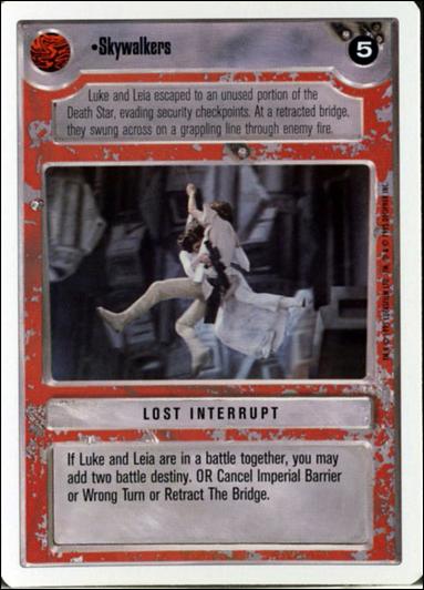 Star Wars: Premiere Unlimited (Base Set) card 251 Skywalkers