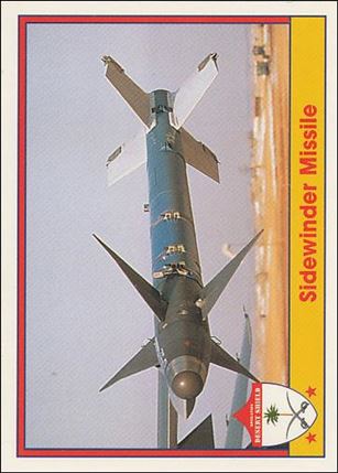 Operation Desert Shield (Base Set) card 15 Sidewinder Missile