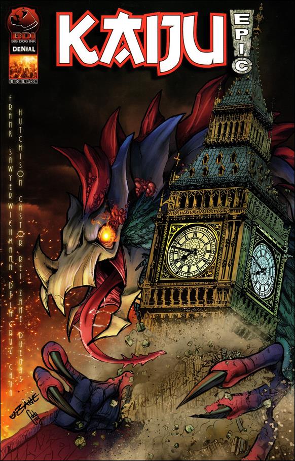 Kaiju Epic: Denial issue nn-B C.B. Zane Cover