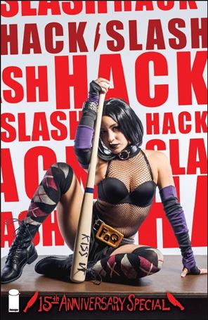 Hack/Slash 15th Anniversary Celebration issue 1-C Sushii Xhyvette Cosplay GalaxyCon 1/1000 Cover