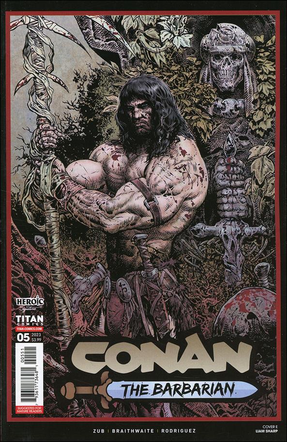 Conan the Barbarian (2023) issue 5-E Liam Sharp Cover
