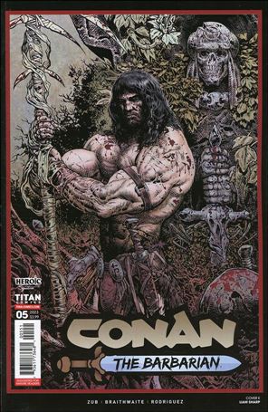 Conan the Barbarian (2023) issue 5-E Liam Sharp Cover