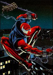 Fleer Ultra Spider-Man (Base Set) card 48 Scarlet Spider