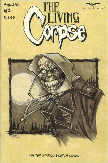 Living Corpse Annual issue 1-C Josh Medors Limited Edition Sketch Cover