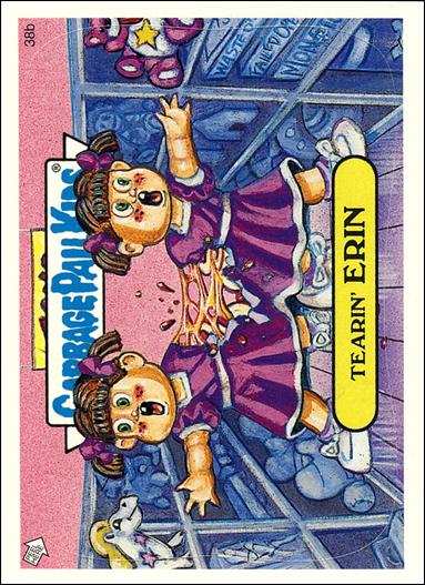 Garbage Pail Kids All-New Series 2 (Base Set)   card 38b Tearin' Erin