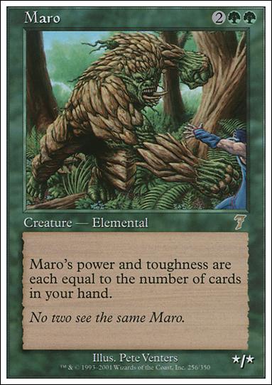Magic the Gathering: 7th Edition (Base Set) card 256 Maro