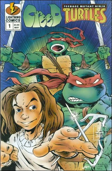 CreeD/Teenage Mutant Ninja Turtles issue 1 Peter Laird Cover