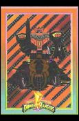 Mighty Morphin Power Rangers: Series 1  (Foil Bordered Set) card 6 Megazord