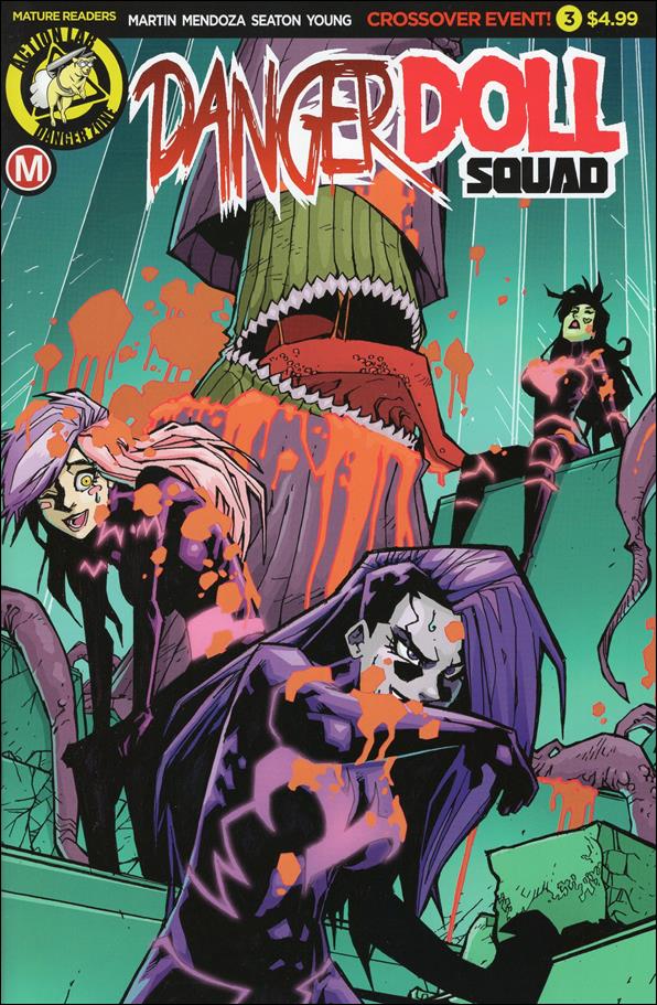 Danger Doll Squad issue 3 Marco Maccagni Standard Cover