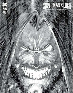 Superman vs Lobo issue 1-D Philip Tan 1:25 Cover