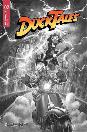 Ducktales (2024) issue 2-R Alan Quah B&W 1:7 Cover