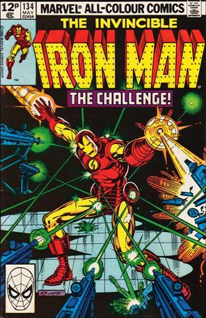 Iron Man (1968) issue 134-B UK Price Cover