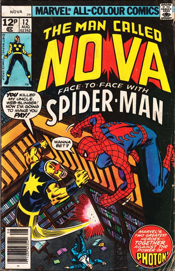 Nova (1976) issue 12-C UK Price Cover