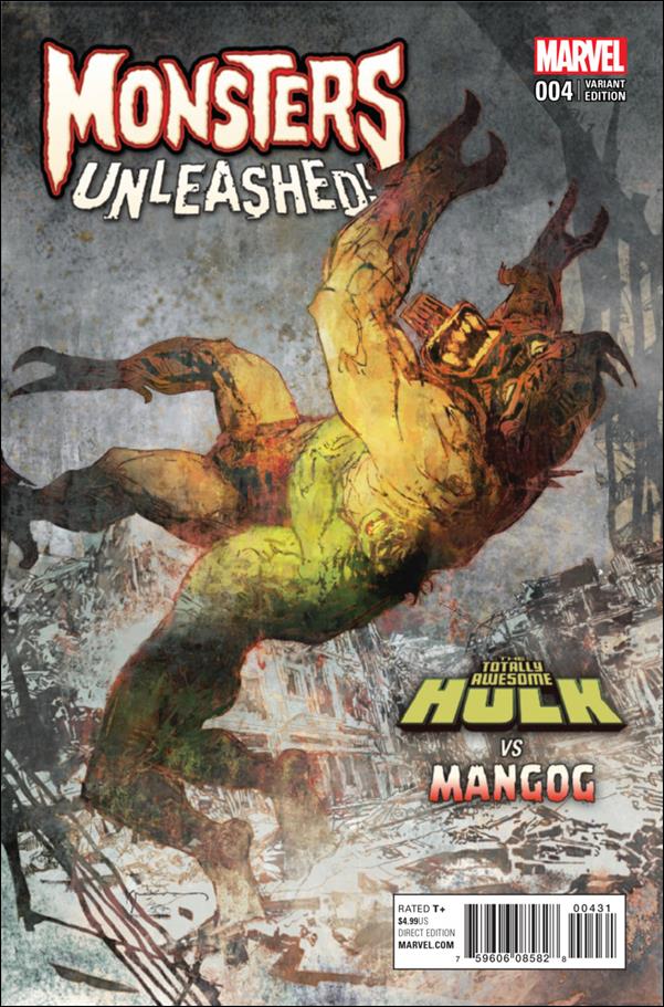 Monsters Unleashed (2017/03) issue 4-C Bill Sienkiewicz Cover