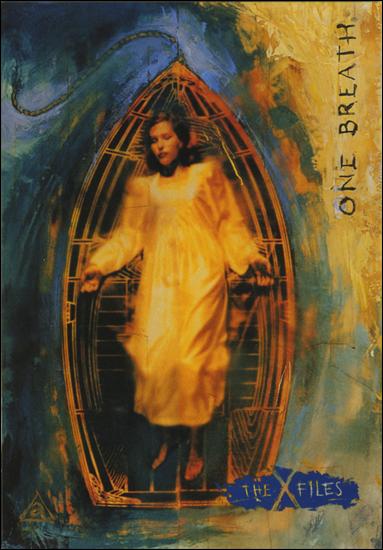 X-Files Video Cards (Promo) card V.18 One Breath 11/11/94