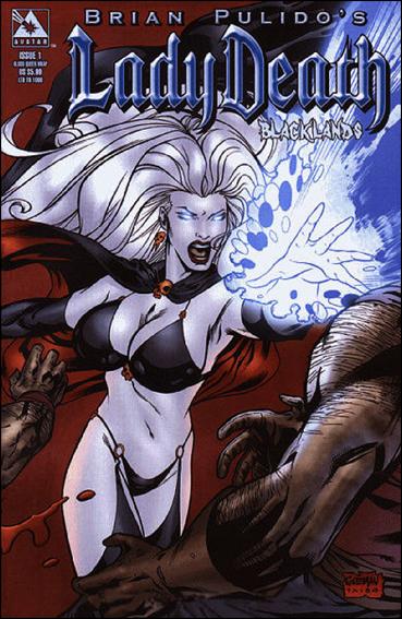 Brian Pulido's Lady Death: Blacklands issue 1-B Blood Queen Wraparound Cover 1/1000