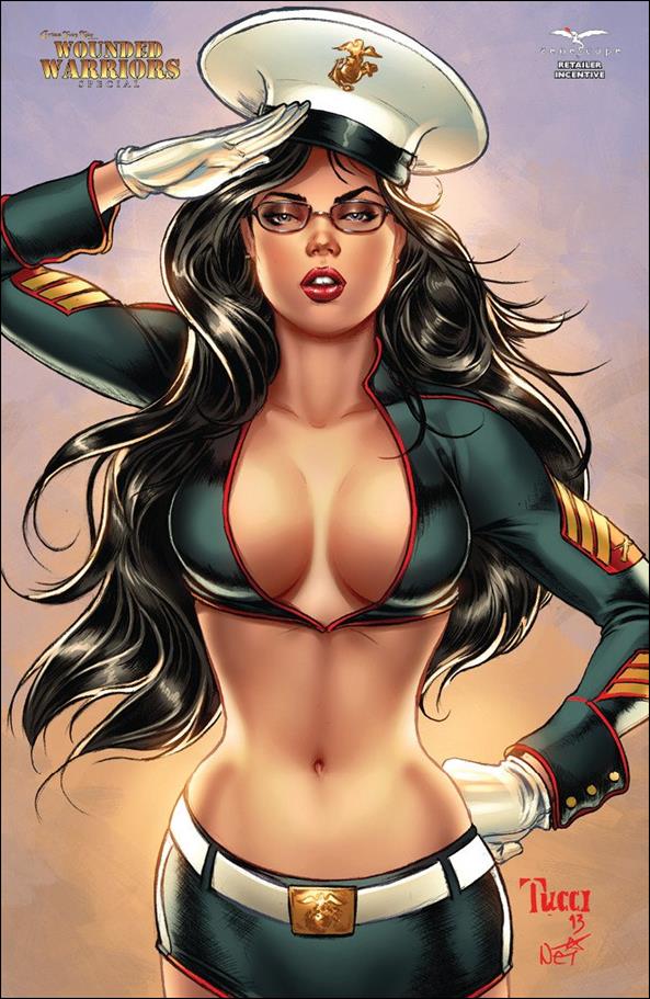 Grimm Fairy Tales Presents Wounded Warriors Special issue One-Shot-G Billy Tucci Special Retailer Cover