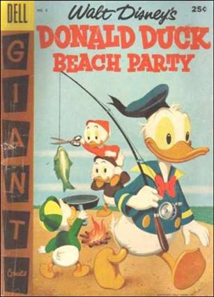 Donald Duck Beach Party issue 4