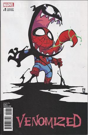 Venomized issue 1-D Skottie Young Cover