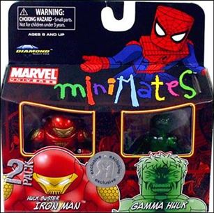 Marvel Minimates (Exclusives) figure 54 Hulkbuster Iron Man and Gamma Hulk