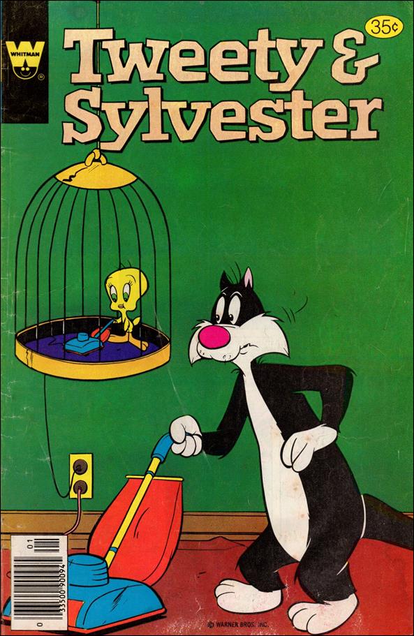 Tweety and Sylvester (1963) issue 89-B Whitman Cover