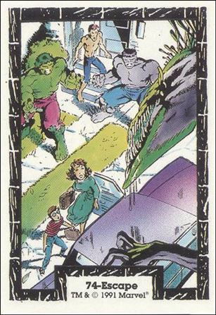 Incredible Hulk (Base Set) card 74 Escape