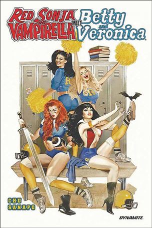 Red Sonja and Vampirella Meet Betty and Veronica Cover Image 1