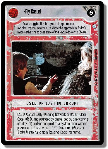 Star Wars: Endor Limited (Base Set) card 151 Fly Casual