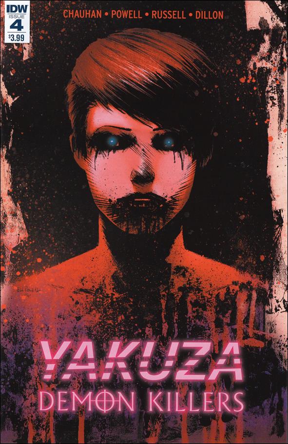 Yakuza Demon Killers issue 4 Eli Powell Cover