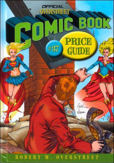 Official Overstreet Comic Book Price Guide issue 37 Billy Tucci Supergirl Cover
