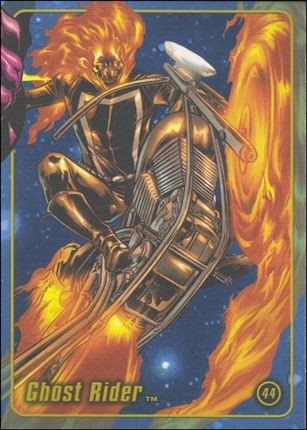Marvel Heroes Figure Factory: Series 1 (Base Set) card 44 Ghost Rider
