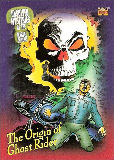 Marvel Universe: Series 4 (Base Set) card 139 The Origin of Ghost Rider