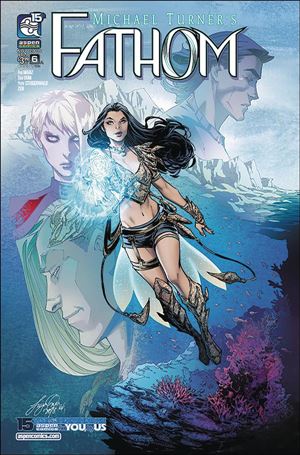 Michael Turner's Fathom (2018) issue 6 Siya Oum Standard Cover