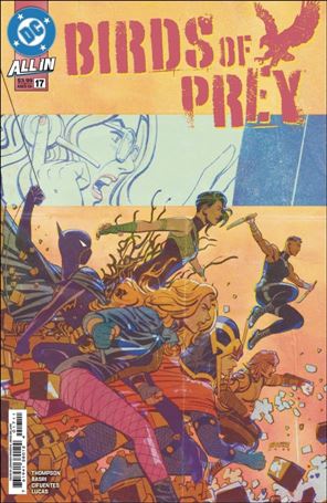 Birds of Prey (2023) issue 17 Leonardo Romero Cover