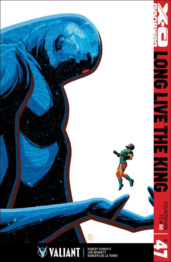 X-O Manowar (2012)  issue 47-B Unbagged Kano Cover