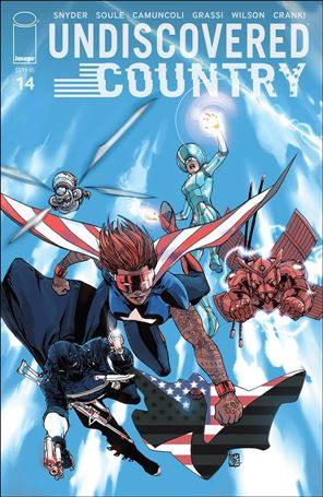 Undiscovered Country issue 14 Giuseppe Camuncoli Cover