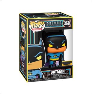 POP! Heroes figure 369 Batman (Black Light Glow)