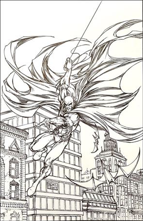 Batman (2016) issue 125-R Michael Turner Aspen Exclusive B&W Virgin Cover