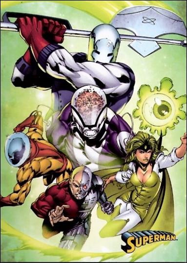 Superman: The Legend (Base Set) card 14 Fatal Five