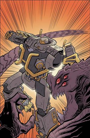 We Ride Titans issue 1-G Robert Wilson IV 1:100 Virgin Foil Cover