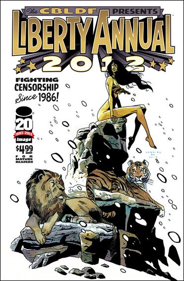CBLDF Presents Liberty Annual issue 2012 Gabriel Ba Cover
