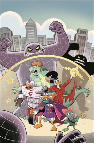 Justice Ducks issue 2-E Roger Langridge 1:10 Virgin Cover