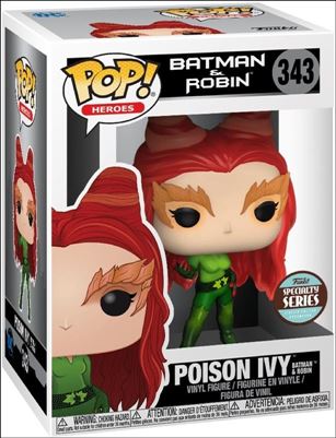 POP! Heroes figure 343 Poison Ivy Batman & Robin Funko Specialty Series