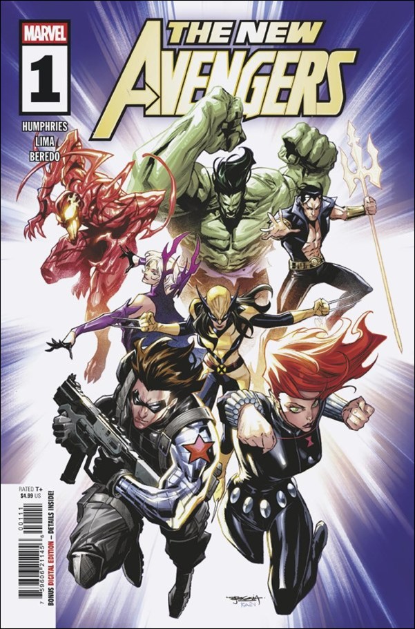 New Avengers (2025) issue 1 Stephen Segovia Cover