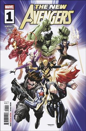 New Avengers (2025) issue 1 Stephen Segovia Cover