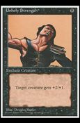 Magic the Gathering: 4th Edition (Base Set) card 166 Unholy Strength
