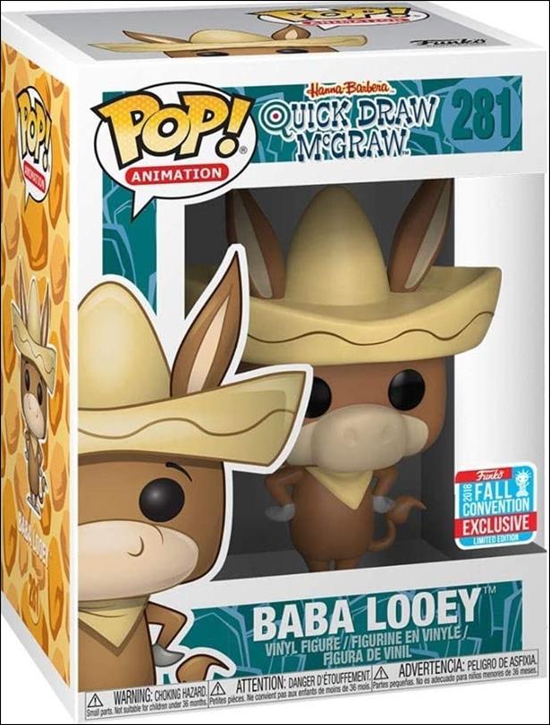 POP! Animation figure 281 Baba Looey Fall Convention Exclusive