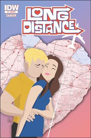 Long Distance issue 3-B Mike Collins Subscription Cover