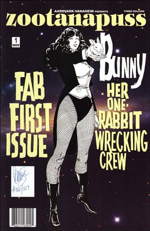 Glamourpuss issue 22-B Zootanapuss #1 Cover (Signed Dave Sim) 1/519