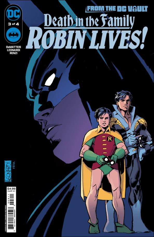 From the DC Vault: Death in the Family - Robin Lives issue 3 Rick Leonardi Cover